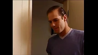 Cum gulping hot studs joined by another hottie in nasty threesome